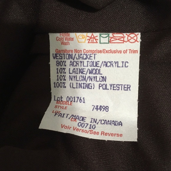 Joseph Ribkoff Brown Metallic Silver Jacket - Picture 6 of 9